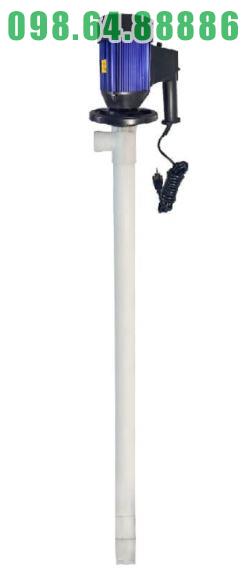 Bơm rút axit đậm đặc từ phuy, công suất 600W model JDT-PTFE