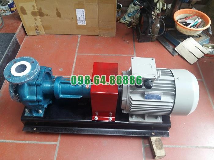 Bơm tuần hoàn dầu nóng RY50-32-200 công suất 5.5 kW, tốc độ 2900 vòng/phút, cột áp 50 m, lưu lượng 18 m3/h