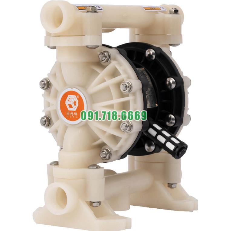 Giá bơm màng khí nén model QBY3-25STFF lưu lượng max 10.2 m3/h