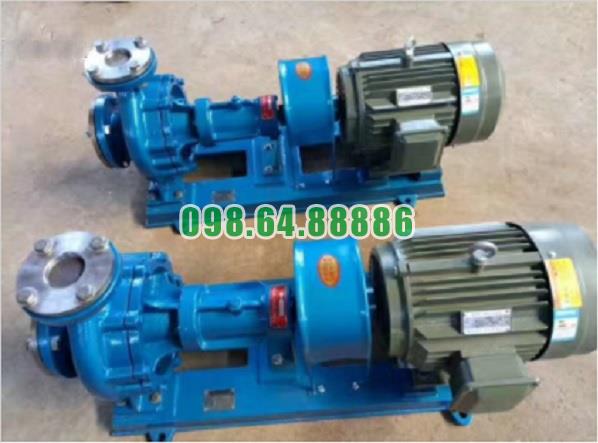 Bơm dầu truyền nhiệt RY50-32-160 cột áp 30 m, tốc độ 2900 vòng/phút, công suất 3 kW, lưu lượng 12.5 m3/h